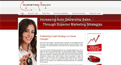 Desktop Screenshot of marketingcoachinc.com